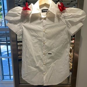 DSqared2 girls white bottom down